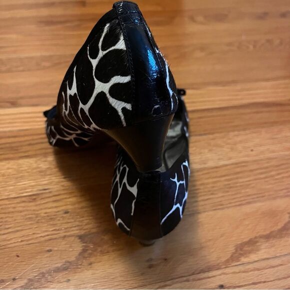 Sam Edelman Hope Real Cow Hair Leather Low Heel Pumps Size 8.5M - Picture 11 of 11